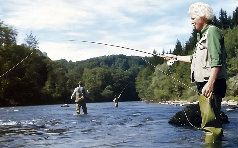 Angeln am Fluss Traun Das Top-Revier für Äschen und Forellen