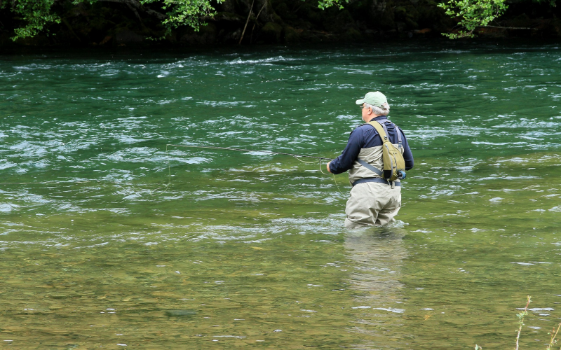 Angeln am Fluss Traun Das Top-Revier für Äschen und Forellen