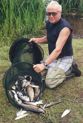 Angeln am Mühlteich, viele Fische und gute Angelbedingungen