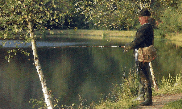 Angeln an der Ilz, abseits der Großstadthektik erholsame Angelstunden