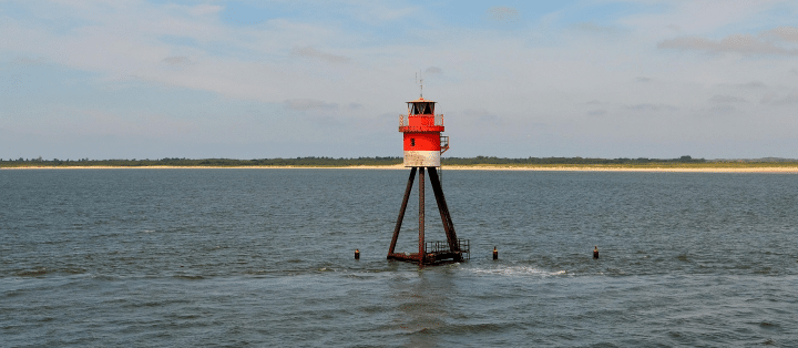 Angeln auf Borkum, die ostfriesische Nordseeinsel 