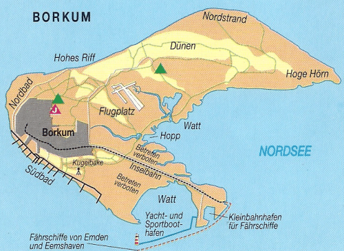 Angeln auf Borkum, die ostfriesische Nordseeinsel 