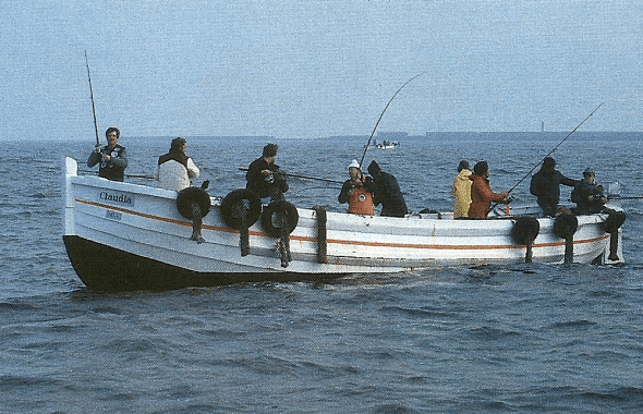 Angeln auf der Nordseeinsel Helgoland