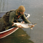 Angler John Watson beim Winterangeln am Wensum