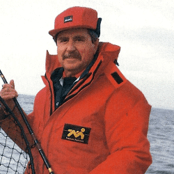 Angler Ted Entwistle