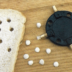 Brotkrumen zum Angeln, die fängigen kleinen Kügelchen