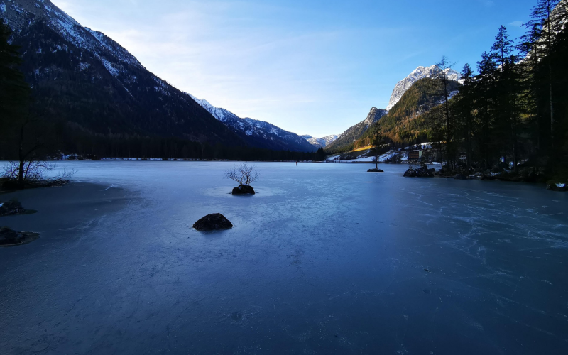 Angeln am Hintersee. Paradies für Forellen und Saiblinge