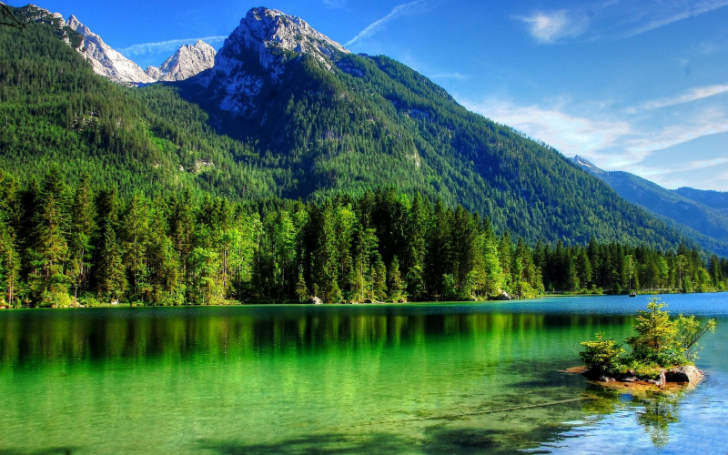 Angeln am Hintersee. Paradies für Forellen und Saiblinge