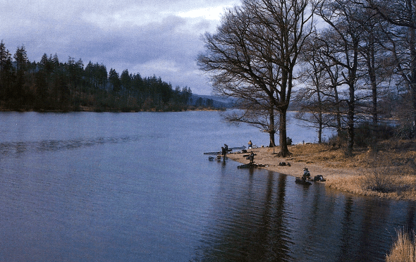 Die Loch-Ken-Meisterschaften in Schottland, New Galloway