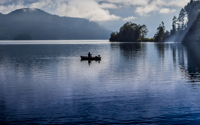 Millstätter See. Forelle, Maräne und Hecht in Kärnten angeln