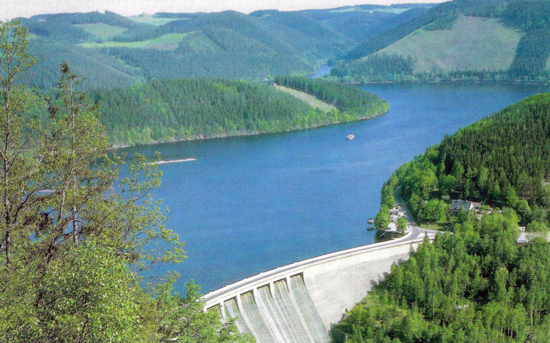 Talsperre Hohenwarte Angeln im Paradies für Hecht- u. Zander
