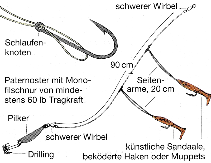 Tiefwasserpilken. Profi-Tipps, Ausrüstung und Techniken