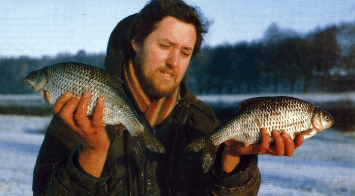 Angeln am See im Winter, Fangerfolge auch bei Kälte 