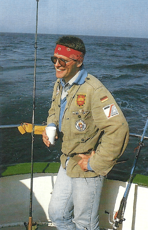 Angler Bernd Richters auf der „Christa"